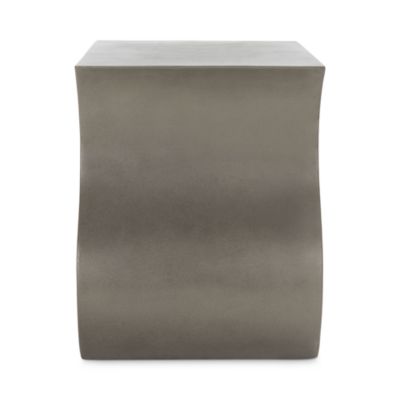 Mazza Outdoor Concrete Accent Table
