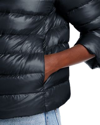 Sofia Iconico Cropped Down Puffer Coat