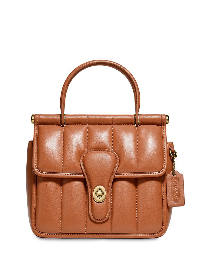 COACH - Willis 18 Mini Leather Top Handle Bag