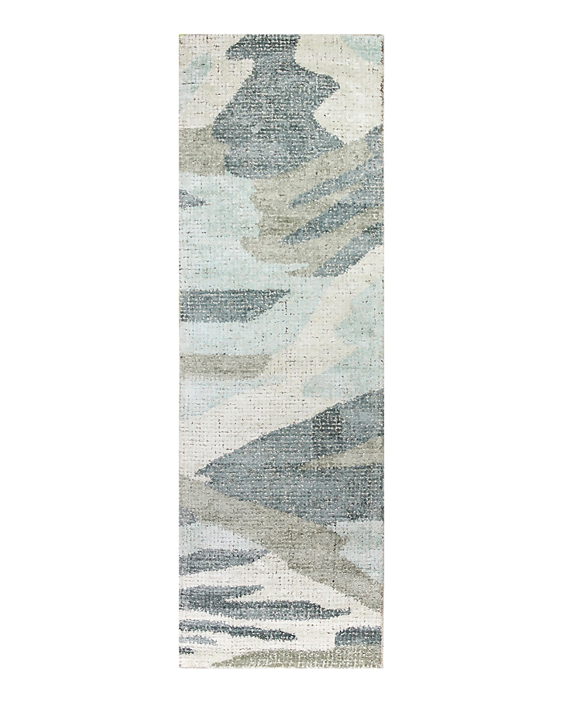 Bashian Luminous Runner Area Rug, 2'6 X 8' In Aqua
