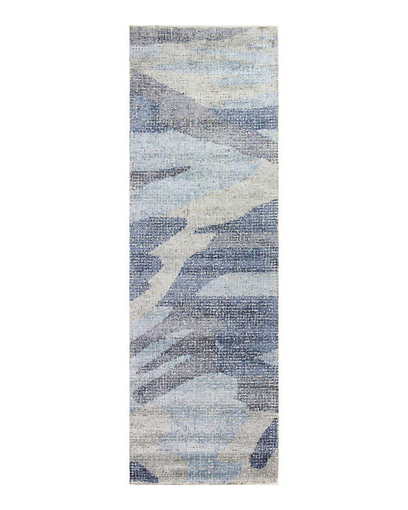 Bashian Luminous Runner Area Rug, 2'6 X 8' In Blue