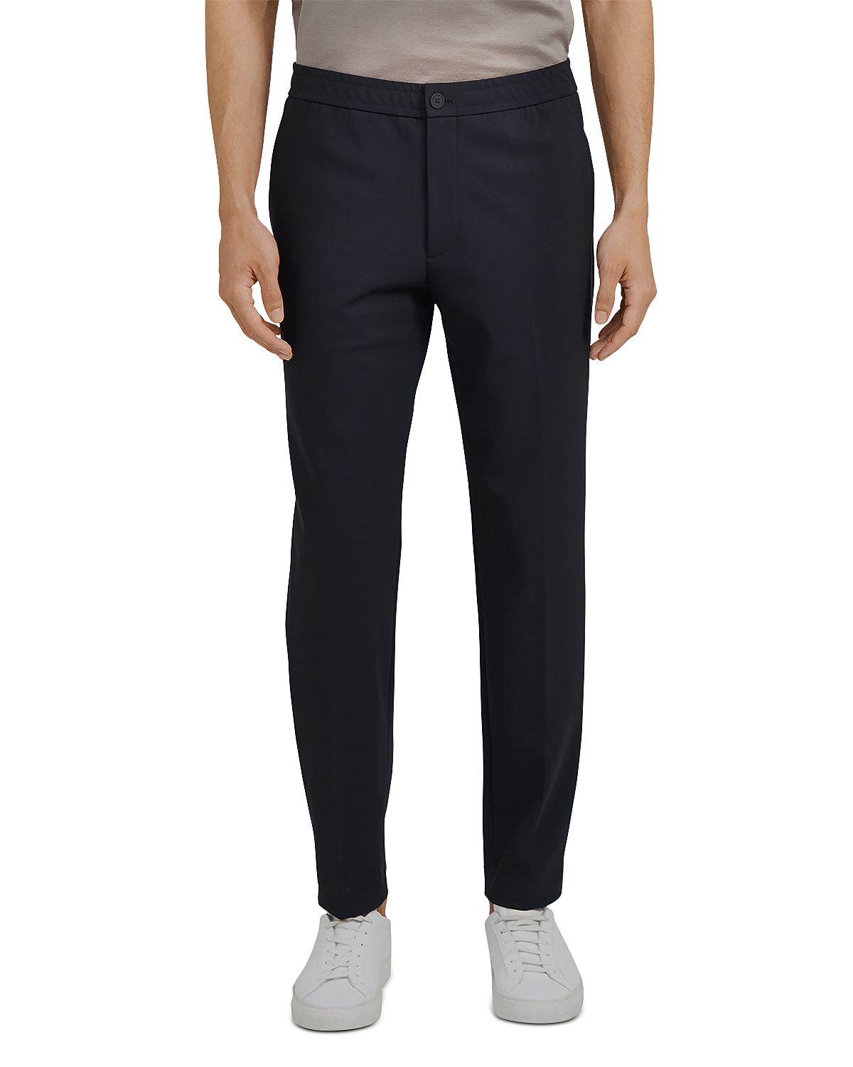 Theory Mayer Drawstring Precision Slim Fit Ponte Pants