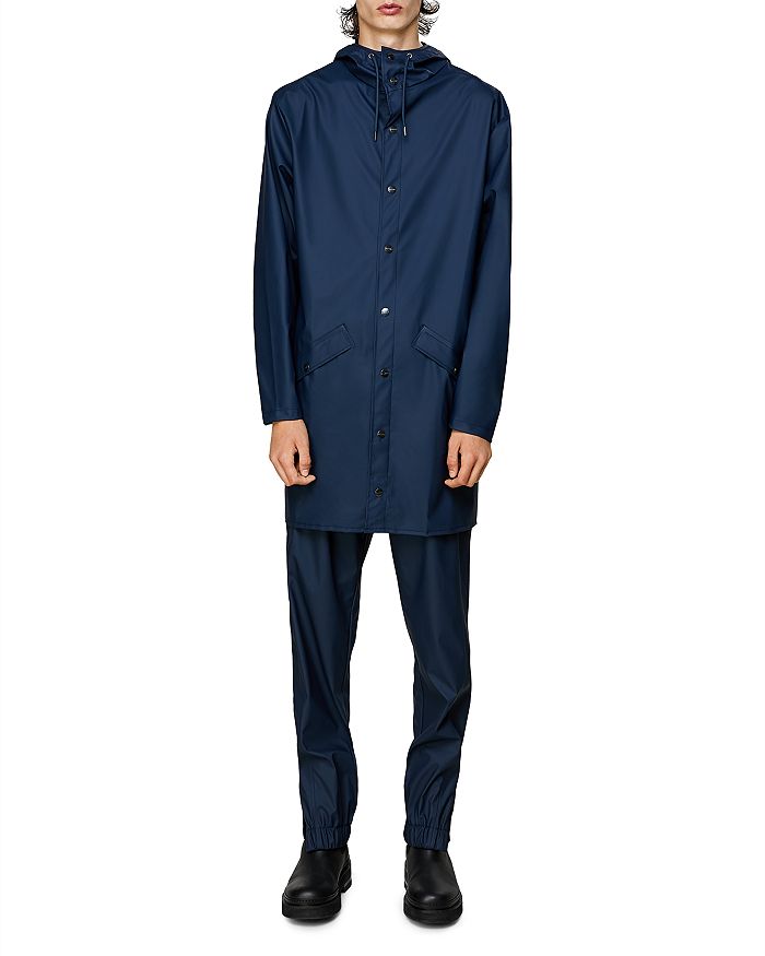 Rains MidLength Hooded Raincoat Bloomingdale's
