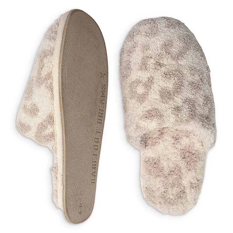 Barefoot Dreams Women's CozyChic Barefoot In The Wild Slippers