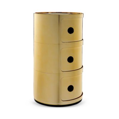 Componibili Metal 3 Tier Storage Tower