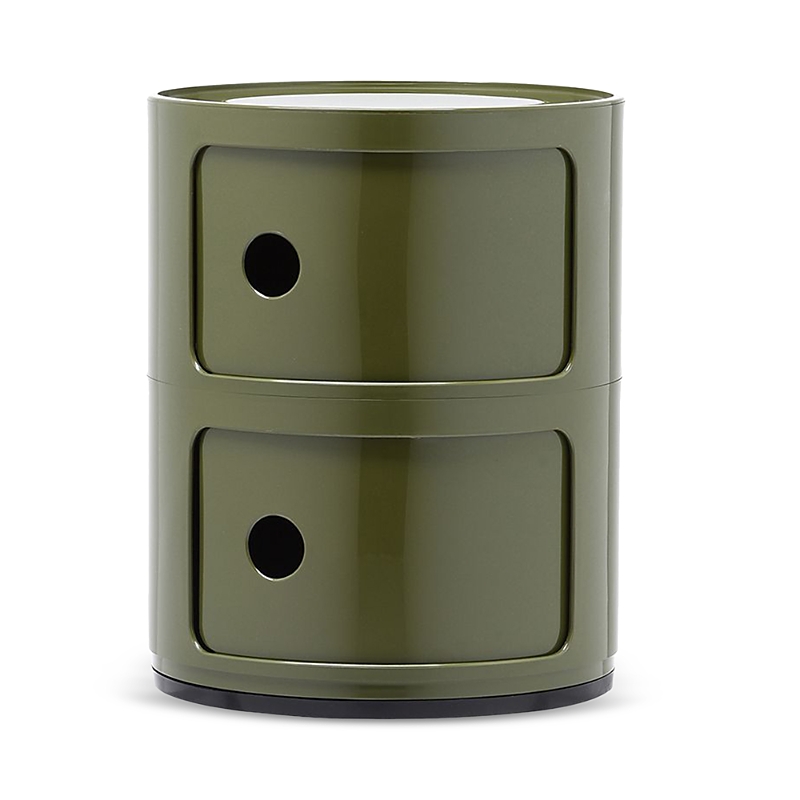 Kartell Componibili Colors 2 Tier Storage Tower