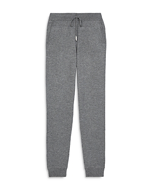 The Kooples Sweater Knit Jogger Sweatpants In Gray