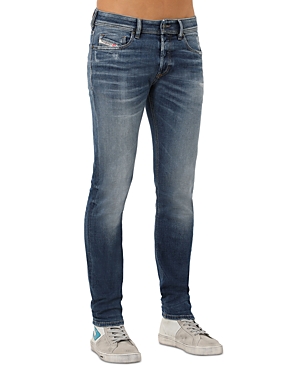 Diesel Sleenker X Skinny Fit Jeans in Denim