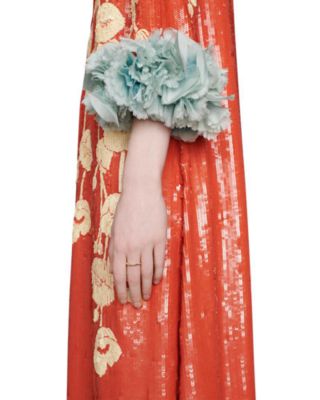 18K Yellow Gold Link To Love Mirror Ring