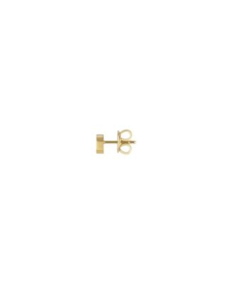 18K Yellow Gold Interlocking G Stud Earrings