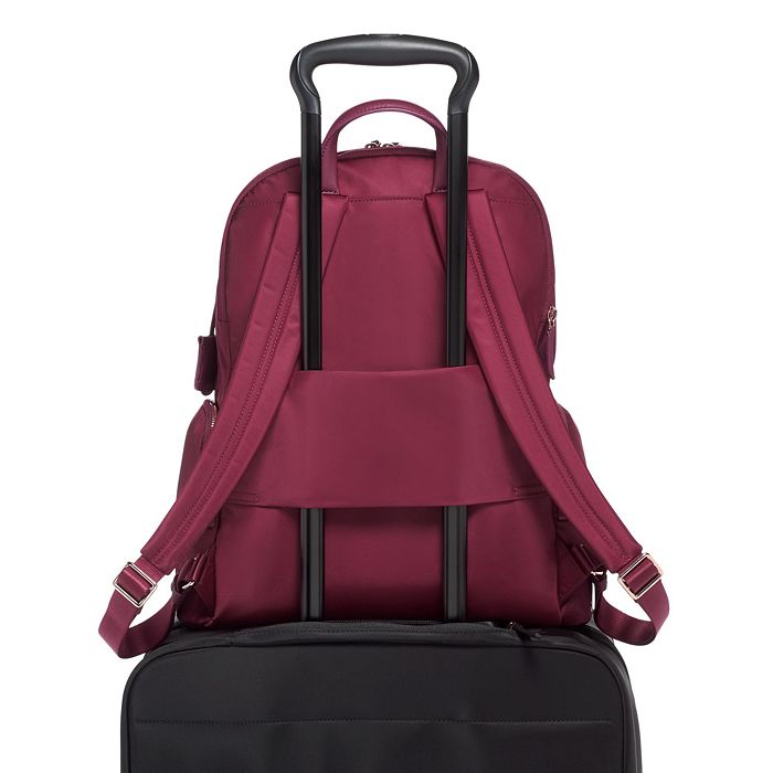 TUMI Voyageur Carson Backpack Black/Silver 109963-1077 - Best Buy