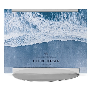 Shop Georg Jensen Sky Picture Frame In Silver