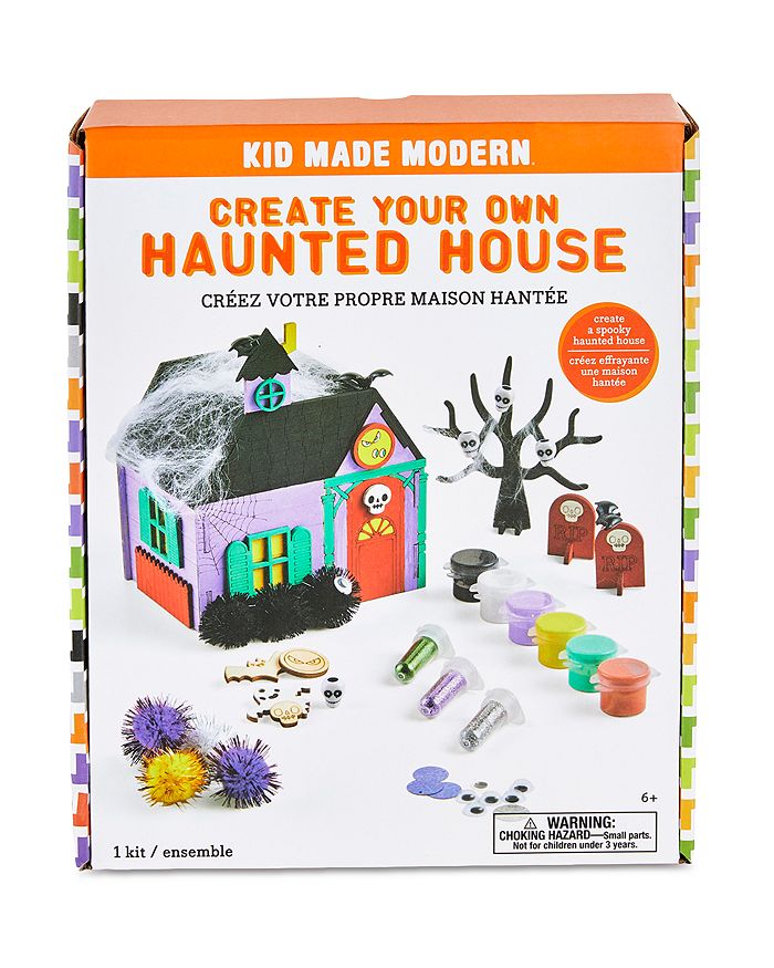 Kid Made Modern Create Your Own Haunted House Kit Ages 6