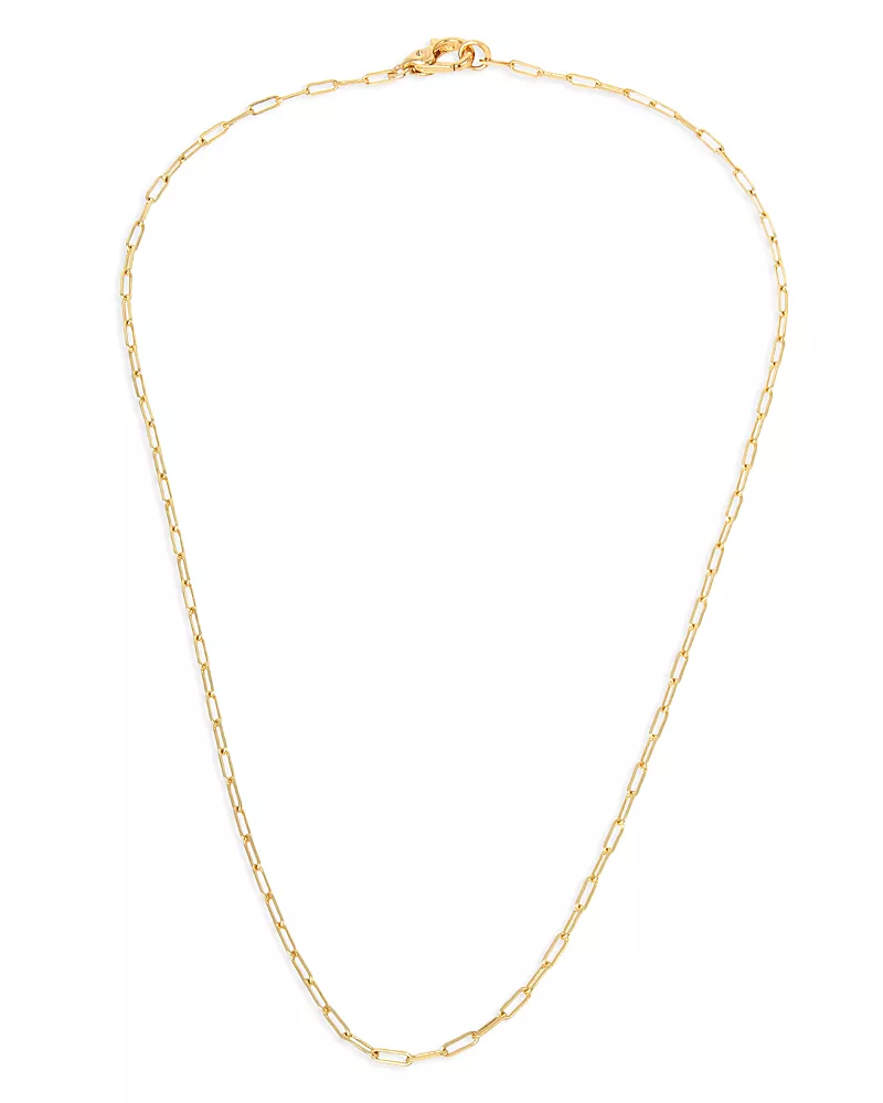 Allsaints Oval Link Chain Convertible Necklace, 18