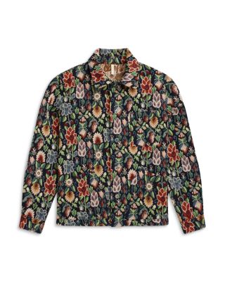 【Acka.】flower jacquard jacket Sunflower Jacquard Flower Jacket | Bloomingdale's