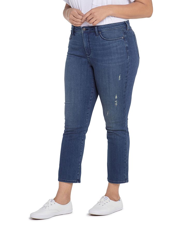 NYDJ Plus Sheri Slim Ankle Jeans | Bloomingdale's