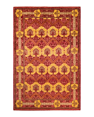 Bloomingdale's Arts & Crafts M1710 Area Rug, 5'10 X 8'10 In Red