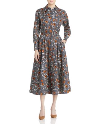 Tory Burch Eleanor Midi Shirt Dress | Bloomingdale's