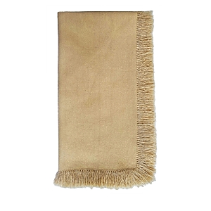 Aman Imports Fringed Napkin - 100% Exclusive In Tan