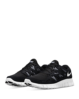 Nike Free Run 2 Black/white-dark Grey Dm9057-001 Women's In Black/white/dark Grey
