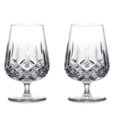 Connoisseur Lismore Rum Snifter & Tasting Cap, Set of 2