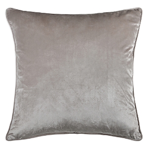 Renwil Ren-wil Herrera Solid Velvet Decorative Pillow, 22 X 22 In Champagne