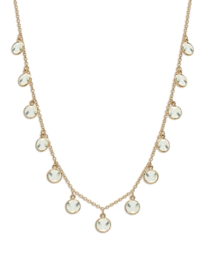 Bloomingdale's Prasiolite Droplet Statement Necklace in 14K Yellow Gold, 17 - 100% Exclusive