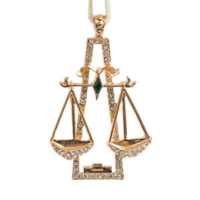 Joanna Buchanan Zodiac Libra Ornament