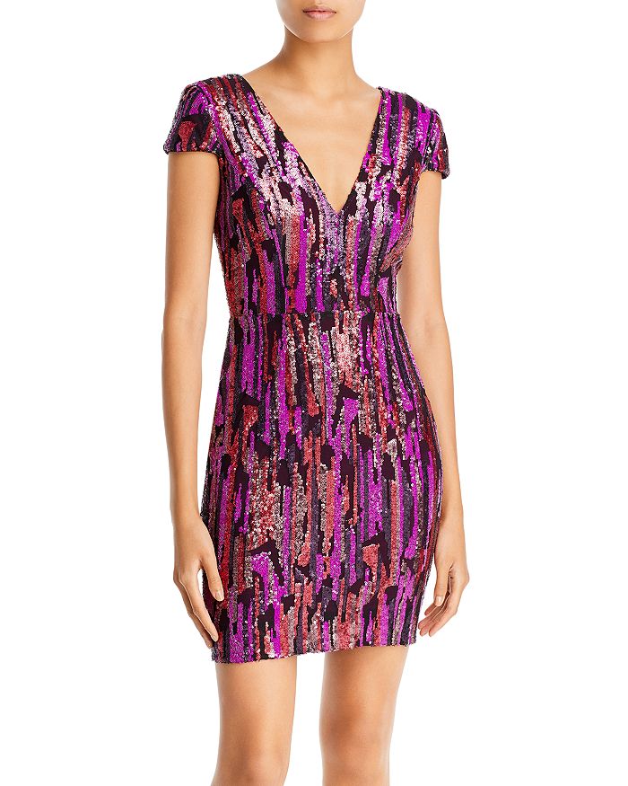 Dress the population zoe sequin bodycon dress outlet