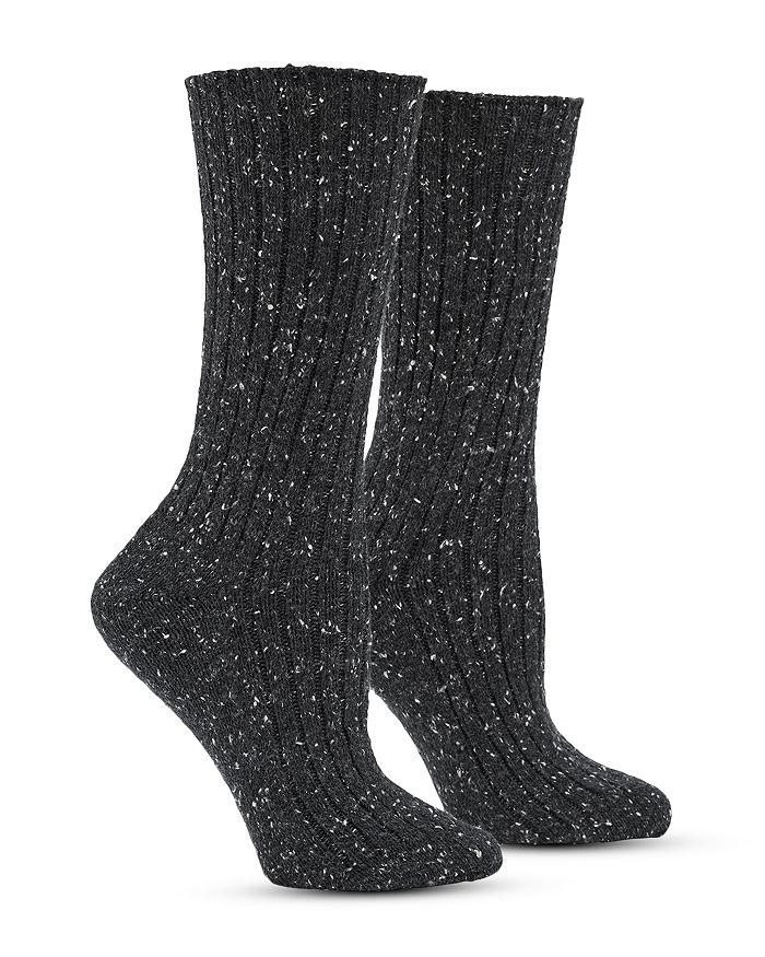 HUE Tweed Ribbed Boot Socks Bloomingdale s