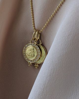 18 K Yellow Gold Ball Chain, 18"