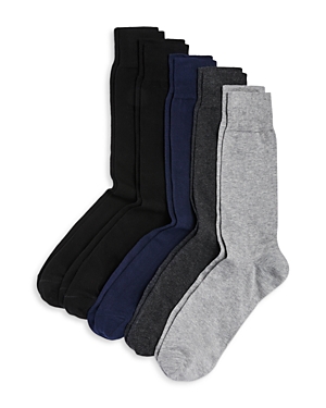 The Men's Store at Bloomingdale's Solid Crew Socks, Pack of 5 - 100% Exclusive