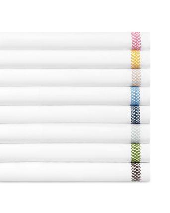 Astor Braid Percale Sheet Collection