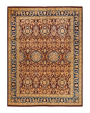 Bloomingdale's Mogul M1195 Area Rug, 9'1 X 12'1 In Burgundy