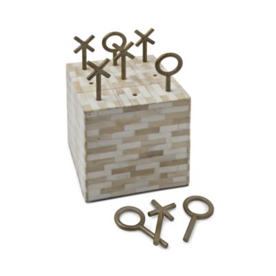 Regina Andrew Design Tic Tac Toe Block Decor