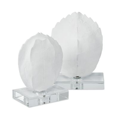 Regina Andrew Design Turtle Shells on Crystal Decor, Set of 2