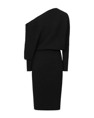 aje rushes raffia knit midi dress. Rushes Raffia Knit Mini Dress main image 1