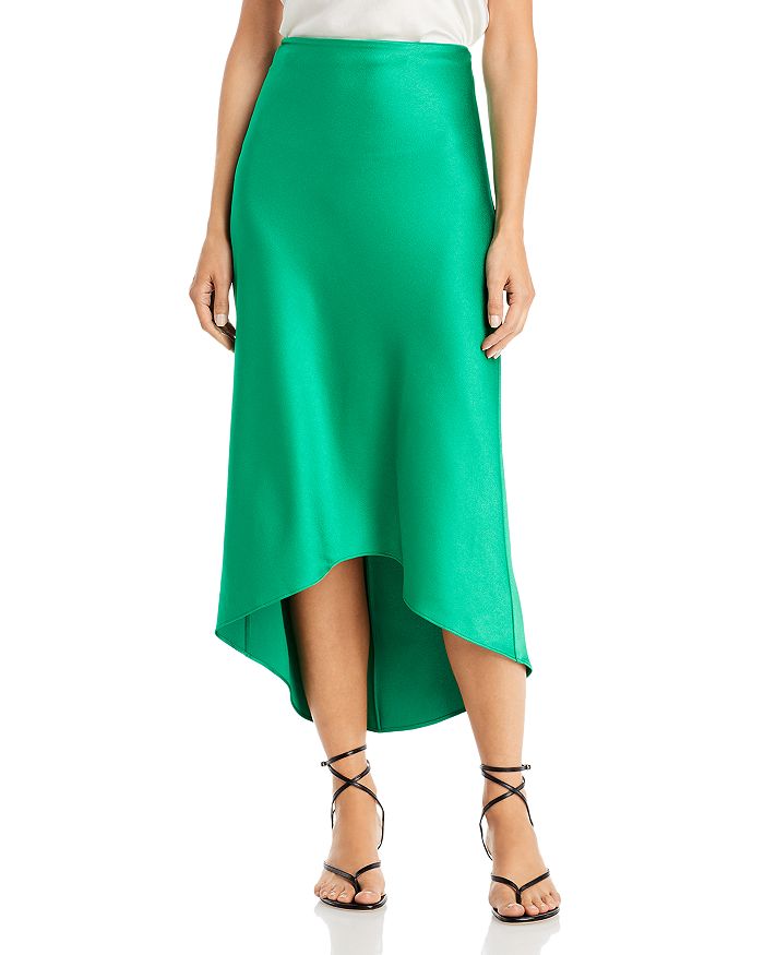 Alice and Olivia Maeve High Low Midi Skirt | Bloomingdale's