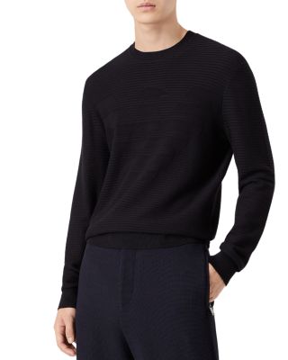 Textured Logo Sweater