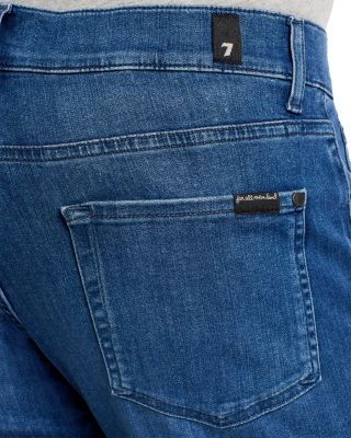 Luxe Performance Plus Slimmy Tapered Slim Fit Jeans in Mid Blue