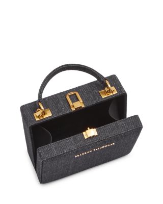 BRANDON BLACKWOOD Kendrick Trunk Denim Shoulder Bag  display picture 2