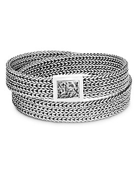 JOHN HARDY - Sterling Silver Classic Chain Double Wrap Bracelet