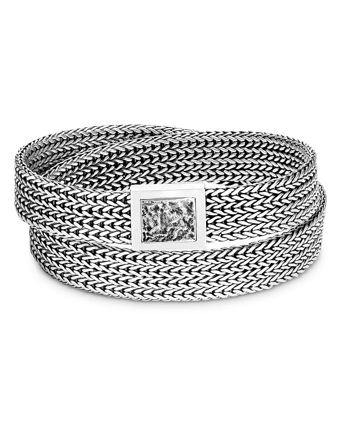 JOHN HARDY - Sterling Silver Classic Chain Double Wrap Bracelet