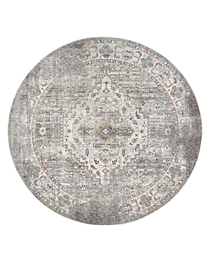 Surya Presidential Pdt-2311 Round Area Rug, 7'10 X 7'10 In Gray