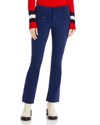 Pantalon de ski évasé Aurora en blanc – Perfect Moment Kids