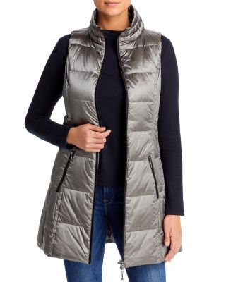 anorak long puffer vest