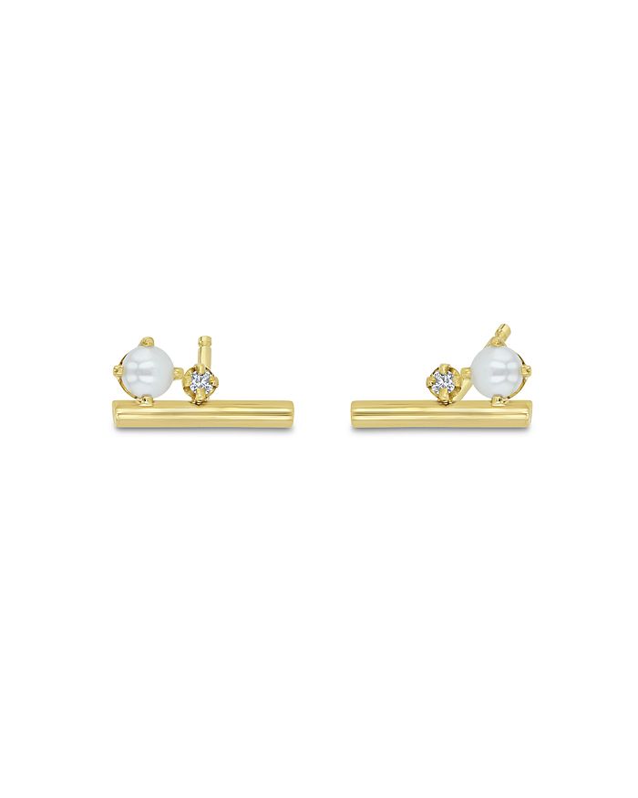 Zoe chicco best sale pearl earrings