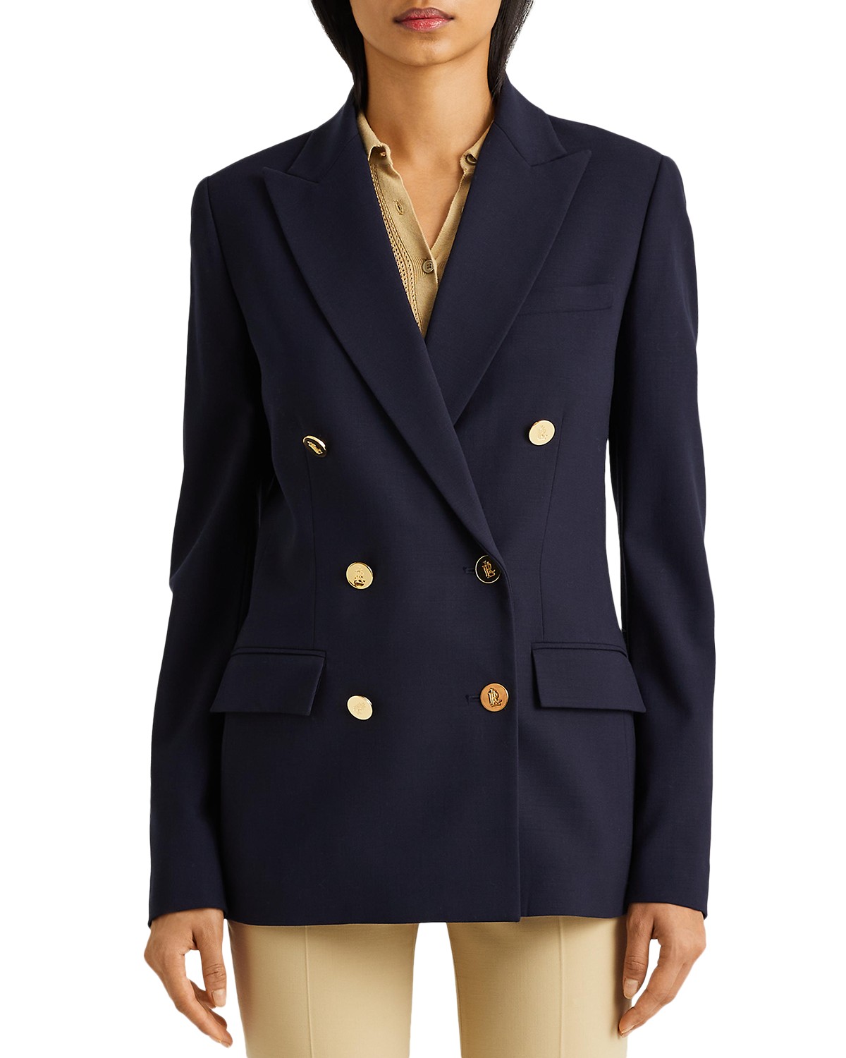 Wool Crepe Blazer