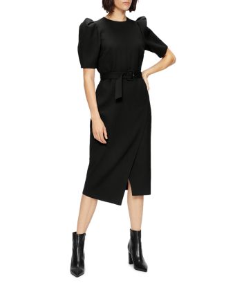 Ted Baker Exaggerated Shoulder Tailored Dress | Bloomingdale's