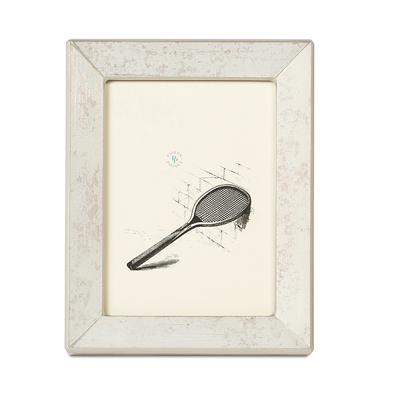 Pigeon & Poodle Seville Metallic Frost Picture Frame, 5" X 7" In Metallic Frost